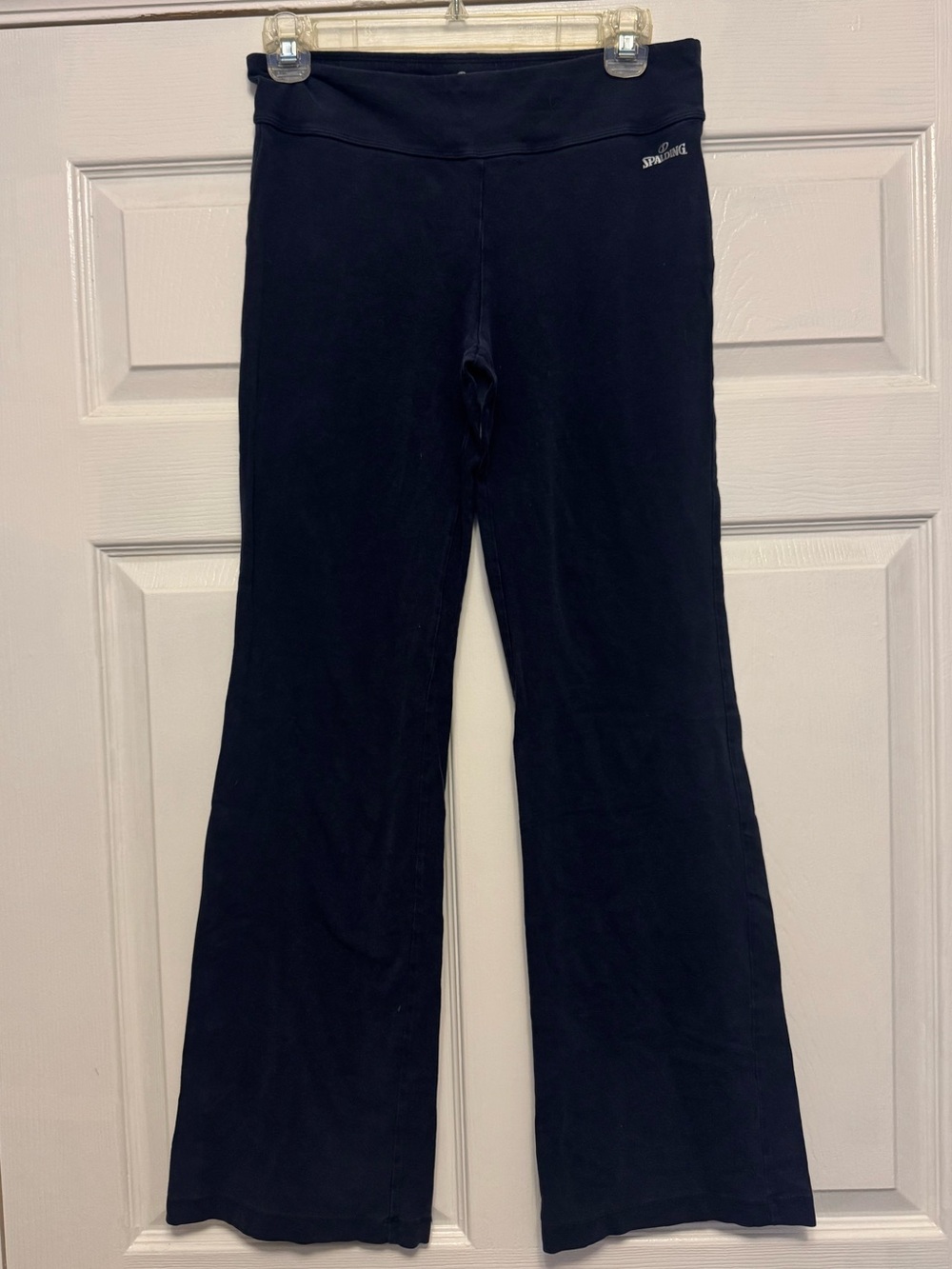 Spalding Navy Boot-Cut Flare Active Pants